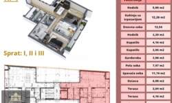 Trosoban stan, Beograd, Čubura, prodaja, 78m2, 273000e, id1160444